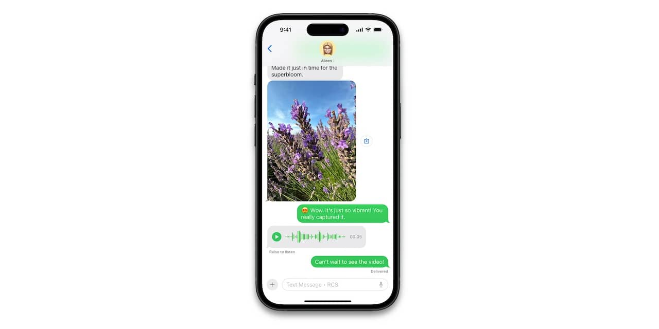 Voici comment RCS améliorera les conversations iPhone-Android