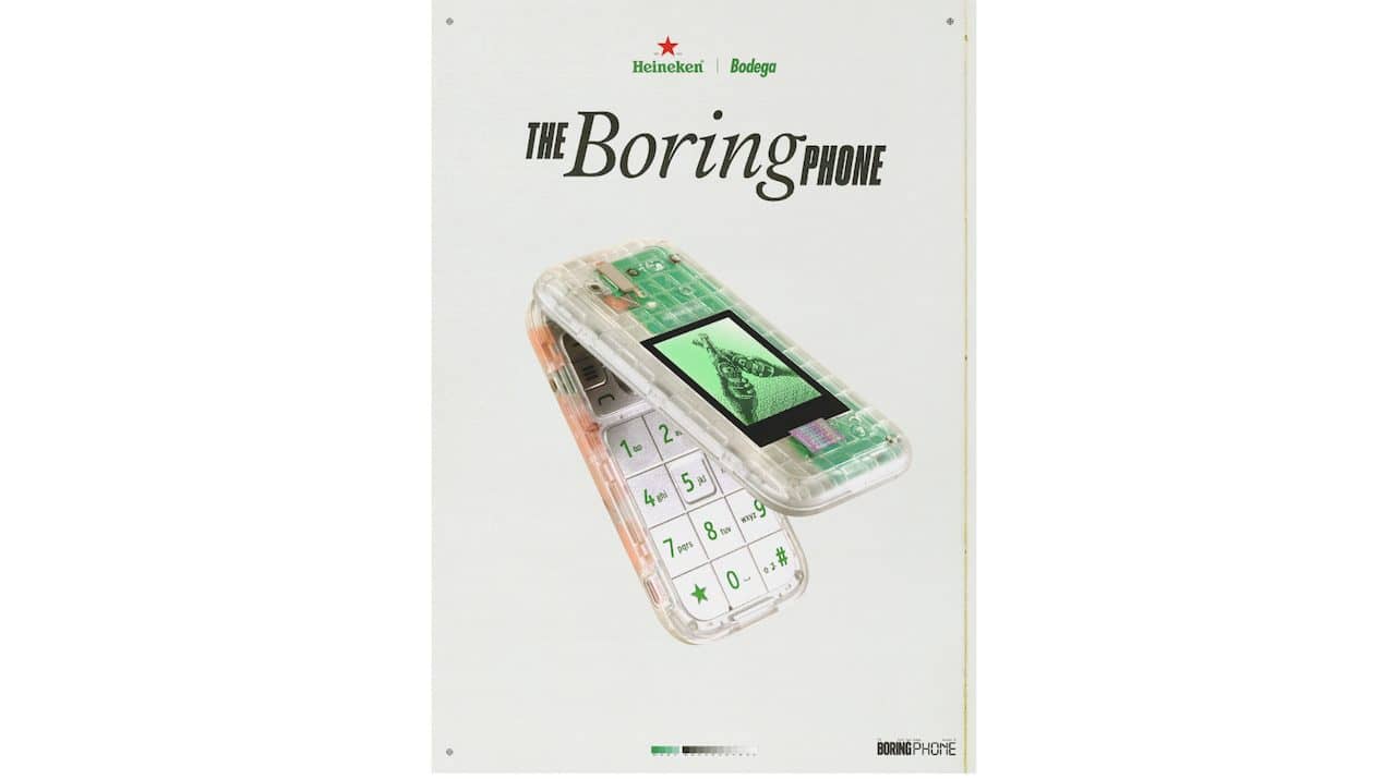Boring Phone : le téléphone de l’année est signé… Heineken
