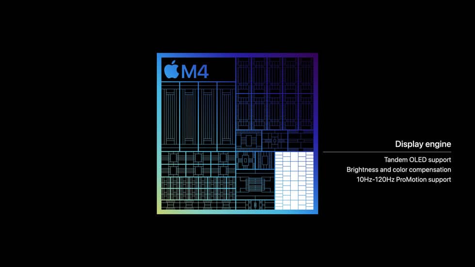 Apple M4 : une puce mobile prête pour l’IA